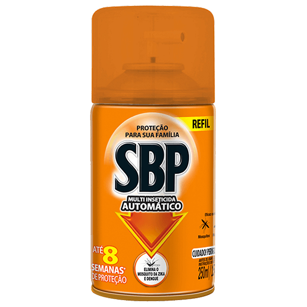 Multi-Inseticida Automático SBP Refil Inseticida c/250ml