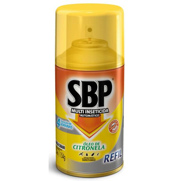 Multi-Inseticida Automático SBP Refil Citronela c/250ml