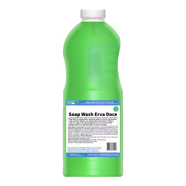 Soap Wash Erva Doce DHPB 2L