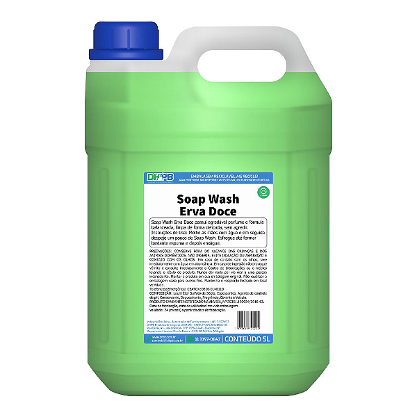Soap Wash Erva Doce DHPB 5L