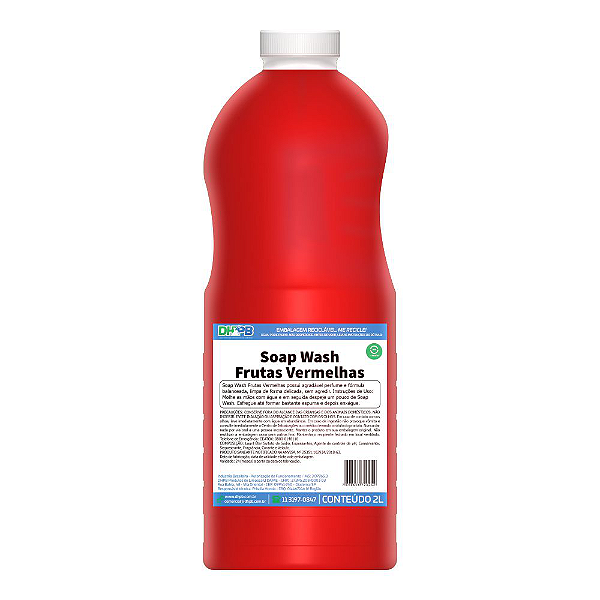 Soap Wash Frutas Vermelhas DHPB 2L