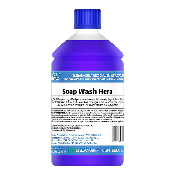 Soap Wash Hera DHPB 500ml