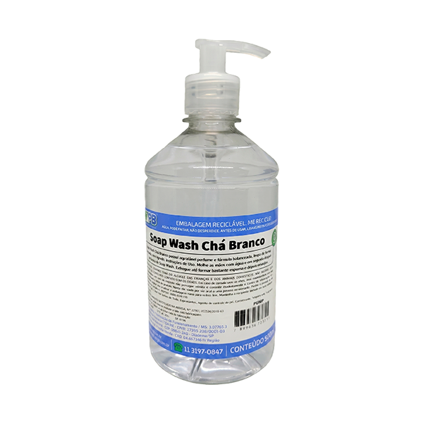 Saboneteira Soap Wash Chá Branco DHPB 500ml