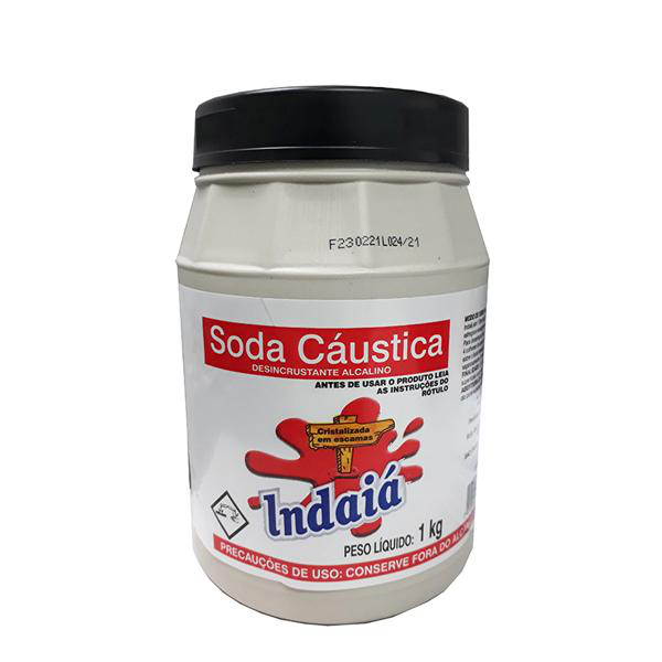 Soda Caustica Indaiá 1kg