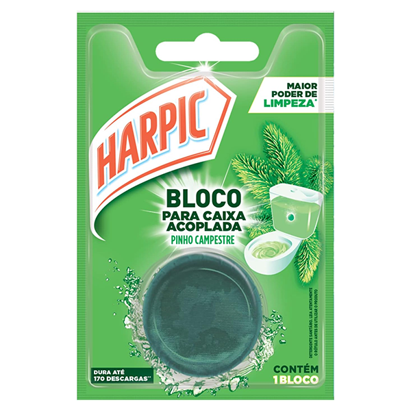 Tablete p/ Caixa Acoplada Harpic Pinho c/ 1un