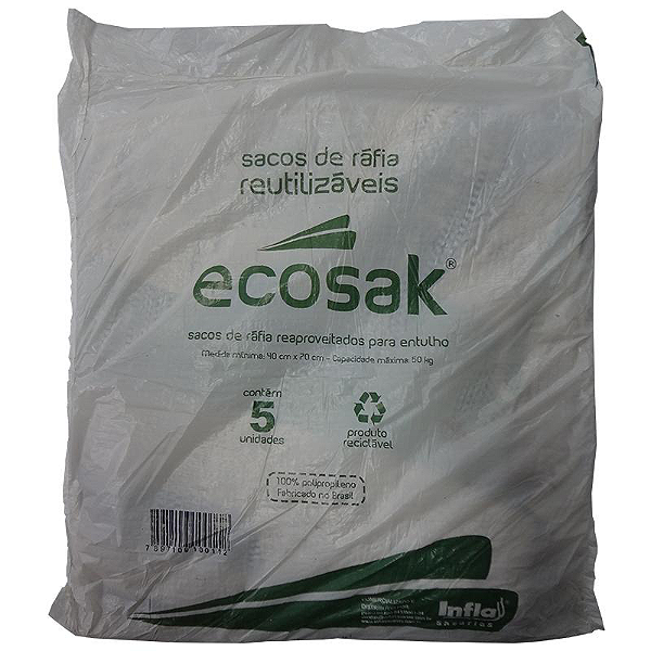 Saco p/ Entulho Ecosak c/ 5un