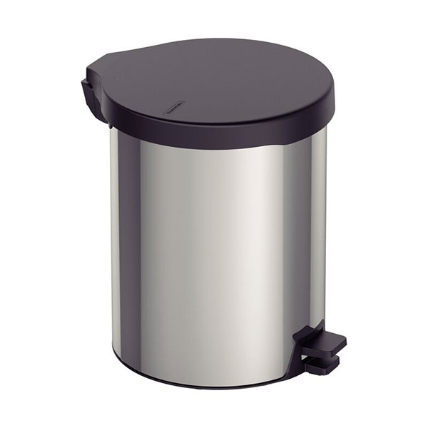 Lixeira de Pedal 12 litros Inox Tramontina 1un