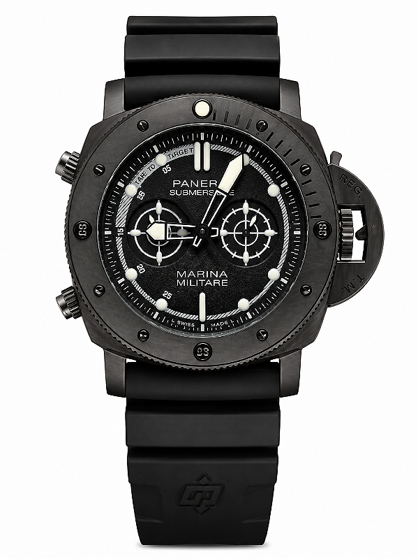 Relógio Panerai Submersible Marina Militare Carbotech