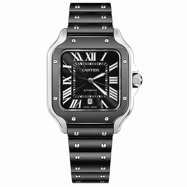 Relogio Cartier Santos de Cartier ADLC Black Premium