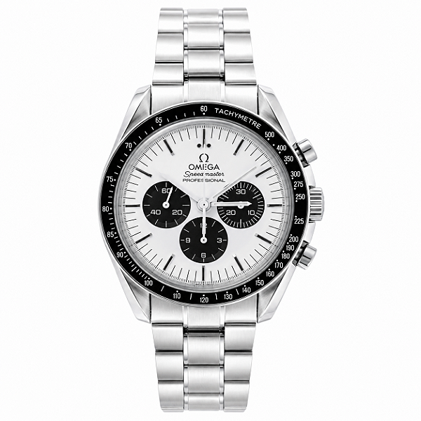 Relogio Omega Speedmaster Professional Panda aço Premium