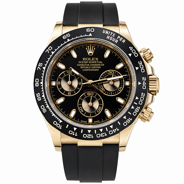 Relogio Rolex Cosmograph Daytona Gold Oysterflex Premium