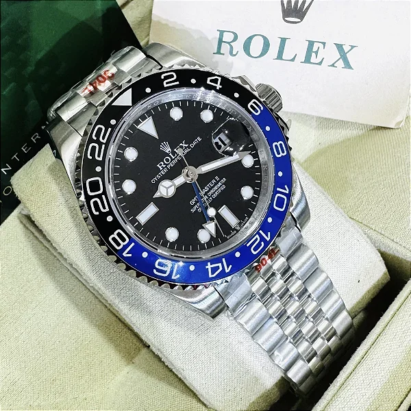 Relógio Rolex GMT-Master II Batgirl Jubilee