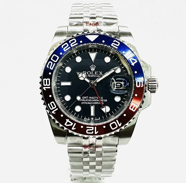 Relógio Rolex GMT-Master II Pepsi Jubilee