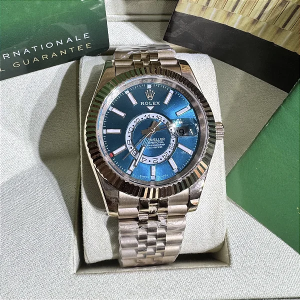 Relógio Rolex Sky-Dweller Everose Jubilee