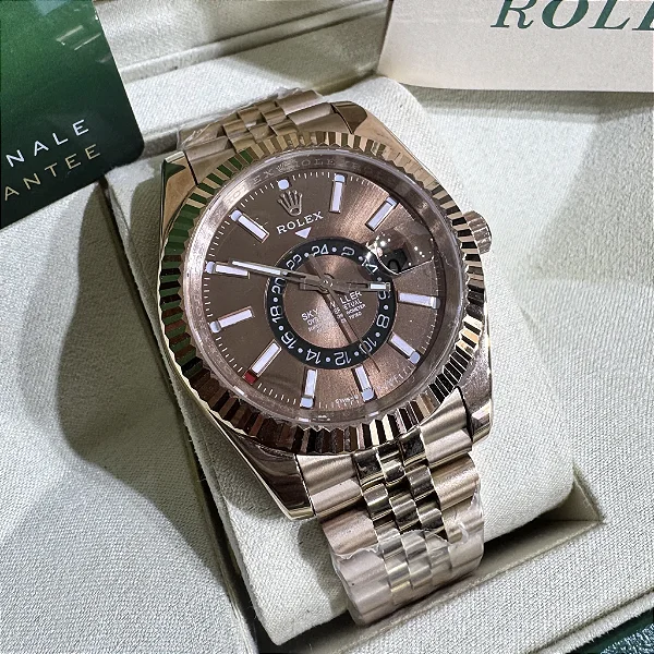 Relógio Rolex Sky-Dweller Everose Jubilee