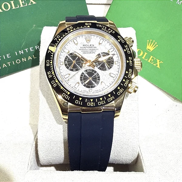 Relógio Rolex Daytona Oyster Flex Ouro Amarelo
