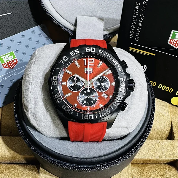 Relógio Tag Heuer Formula 1 Chronograph Black Dial
