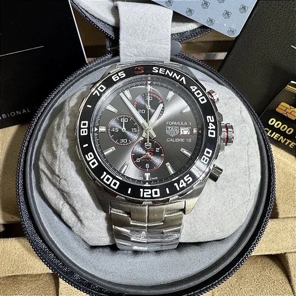 Relógio Tag Heuer Formula 1 Senna Chronograph Special Edition