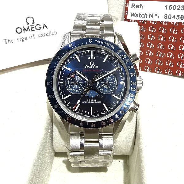 Relógio Omega Speedmaster Moonphase Co-Axial Chronograph