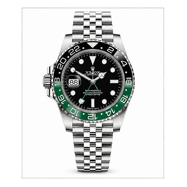 Relógio Clone GMT Sprite 40mm Automático Jubilee