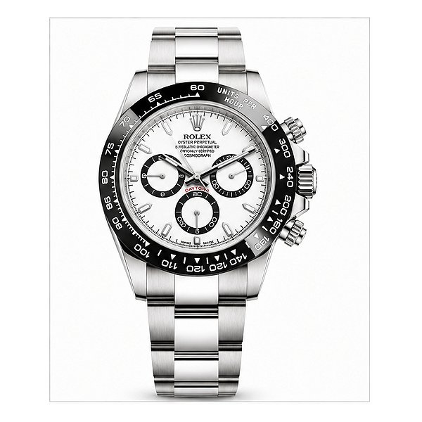 Relógio Primeira linha Daytona Panda 40mm Cronógrafo Automático