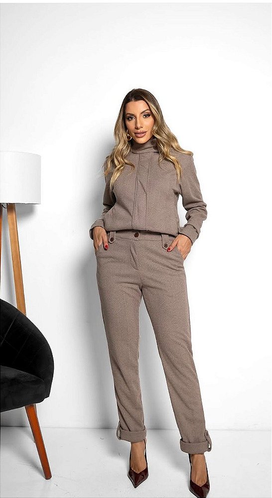 Conjunto Lanzinha Feminino Conforto Casual