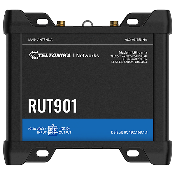 RUT901 - ROTEADOR CELULAR INDUSTRIAL