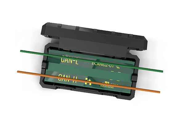 ECAN02 Adaptador CAN s/contato c/fios p/leitura do barramento CAN