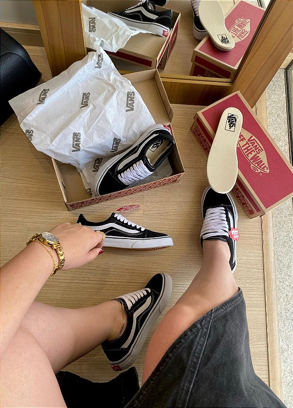 Tênis Casual Linha Premium Old Skool Confortável