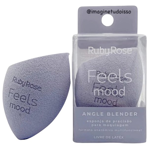 Esponja De Maquiagem Ruby Rose Feels Mood Angle Blender