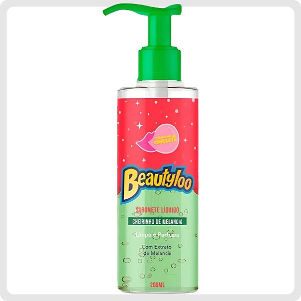 Sabonete Líquido Beautyloo Melancia 200ml Face Beautiful