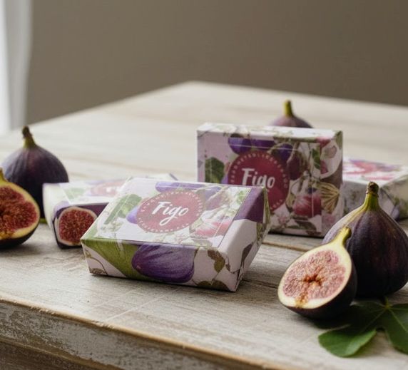 Sabonetes Glicerinados de Flor de figo