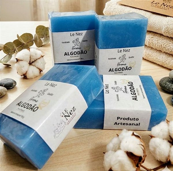 Sabonetes Glicerinados Algodão