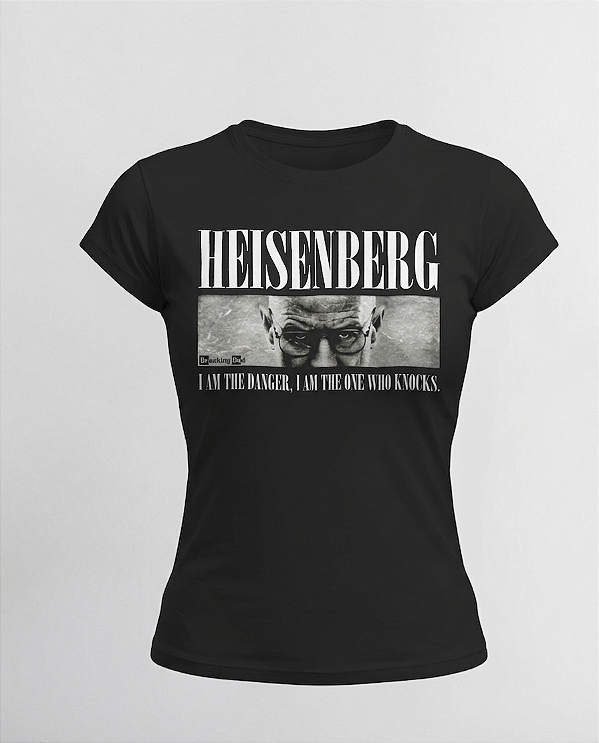Camiseta do personagem Walter White da série Breaking Bad