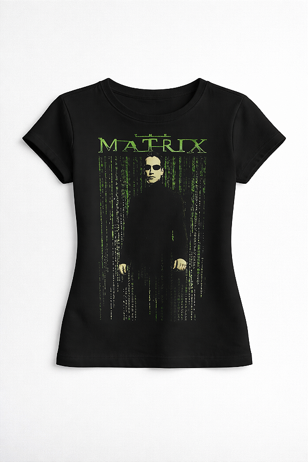 Camiseta do filme Matrix de 1999