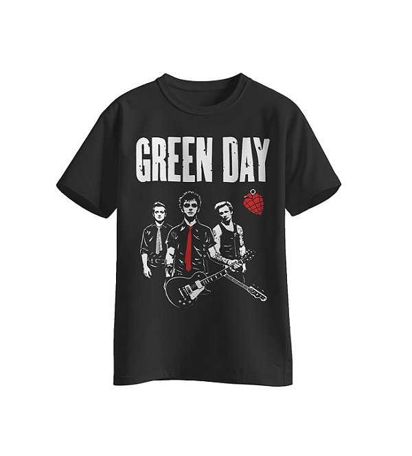 Camiseta da banda Green Day