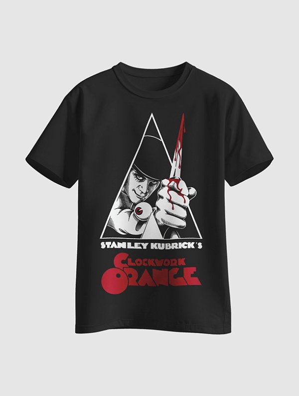 Camiseta do filme Laranja Mecânica