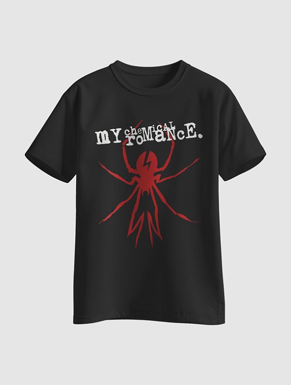 Camiseta da banda My Chemical Romance