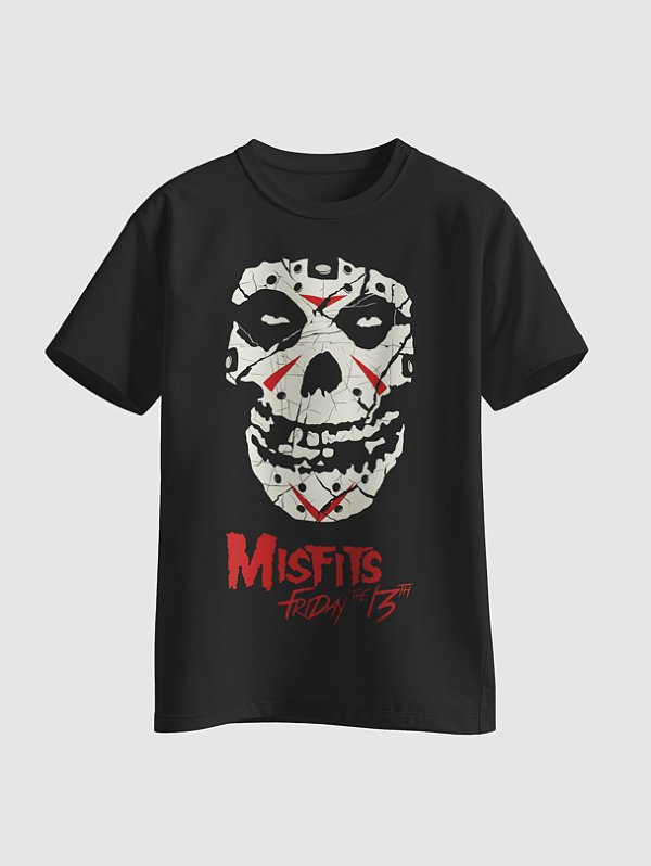 Camiseta da banda Misfits