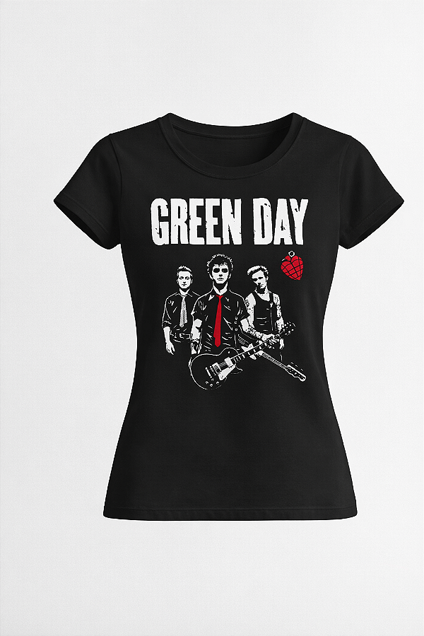 Camiseta da banda Green Day