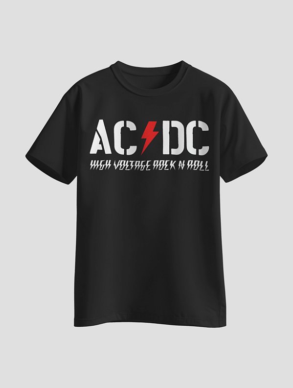 Camiseta da banda AC/DC