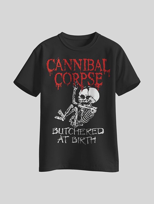 Camiseta da banda de Death Metal Cannibal Corpse