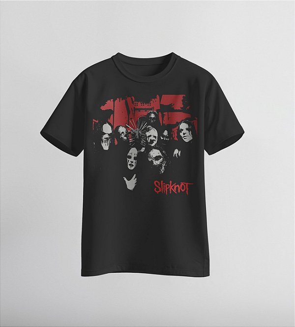 Camiseta da banda Slipknot