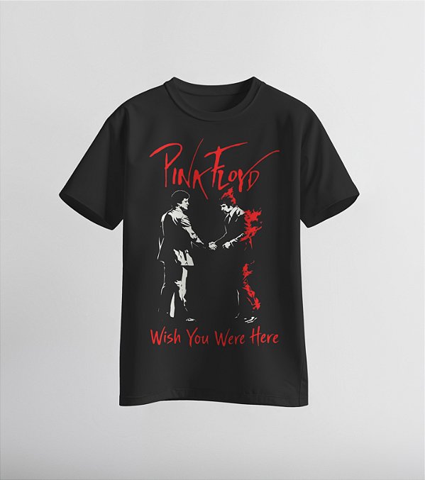 Camiseta da banda Pink Floyd