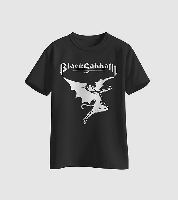 Camiseta da banda Black Sabbath