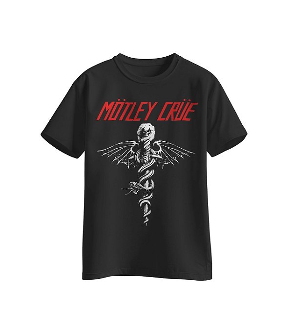 Camiseta da banda Motley Crue