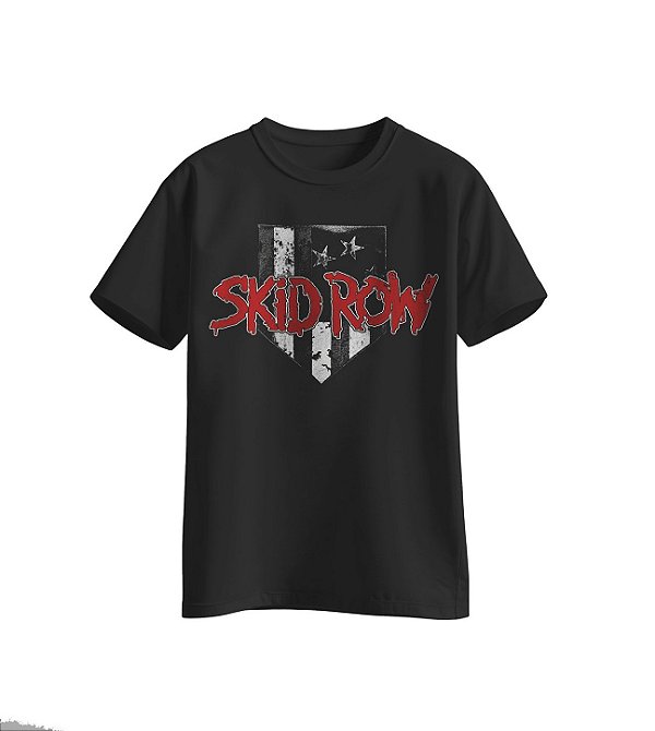 Camiseta da banda Skid Row