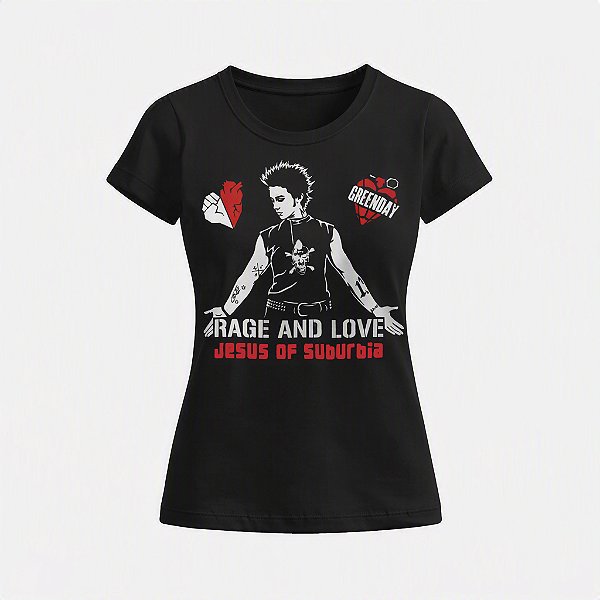 Baby look Green Day Jesus Of Suburbia