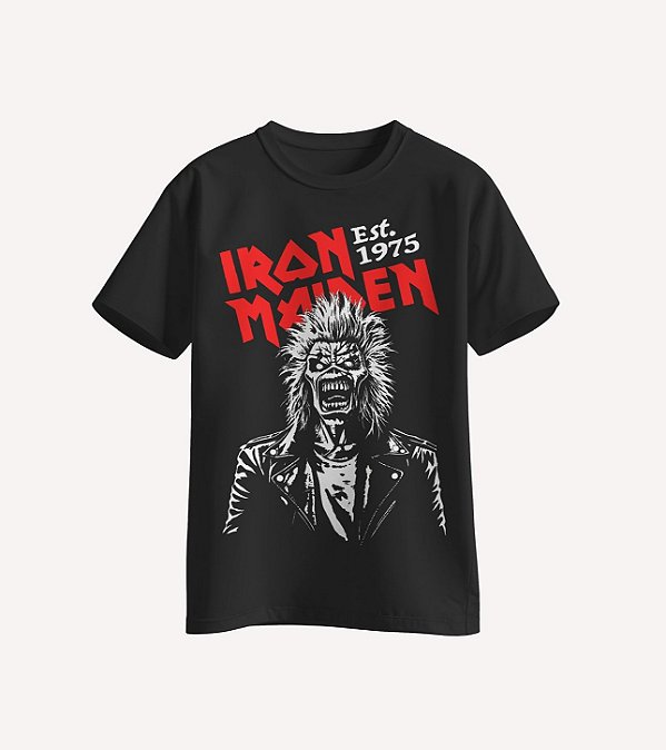 Camiseta Iron Maiden Est. 1975
