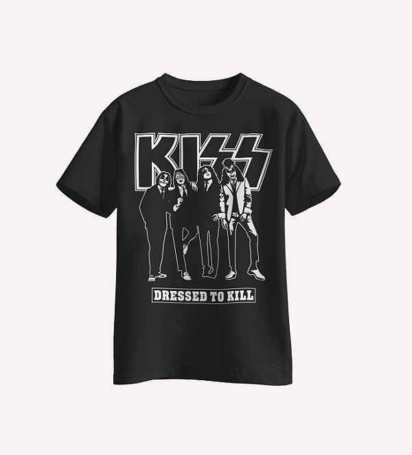 Camiseta Kiss Dressed To Kill